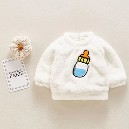 Girls Boys Romper New Born Baby Clothes 2022 Korean Version of the Spring Baby Girl Romper Baby Plush Jumpsuit Baby Out Clothes