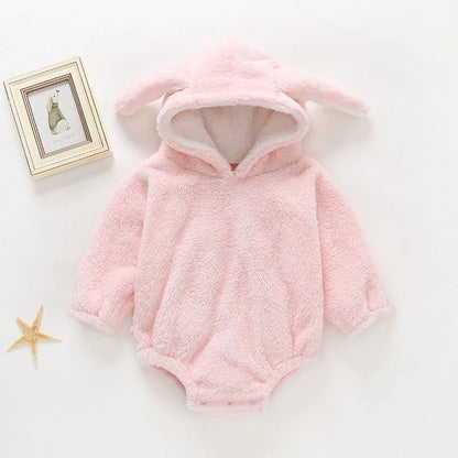 Girls Boys Romper New Born Baby Clothes 2022 Korean Version of the Spring Baby Girl Romper Baby Plush Jumpsuit Baby Out Clothes